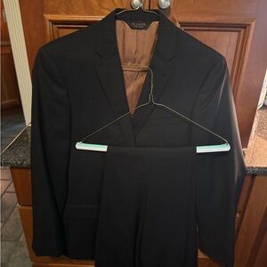 Jos. A. Bank Black Suit with Modern Elegance